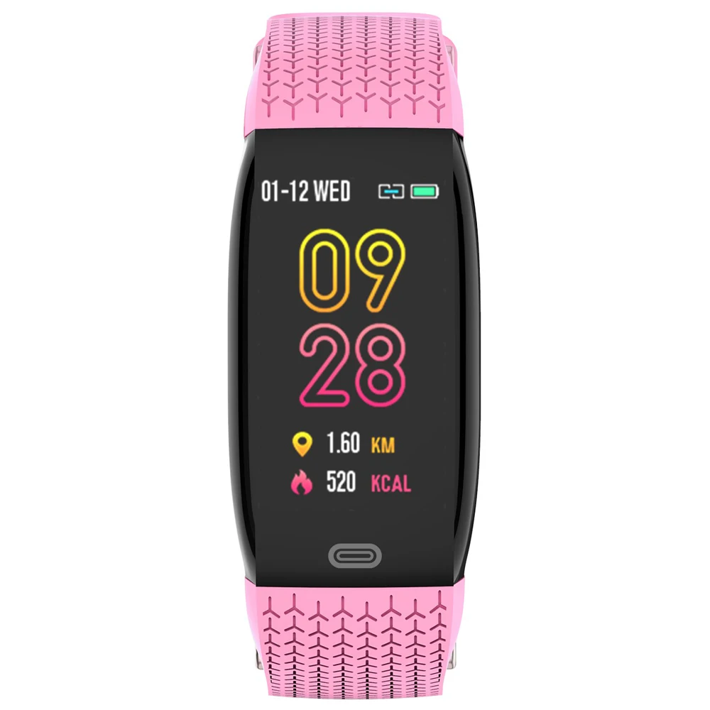 2020 Smart Wristband Fitness Bracelet Blood Pressure Measurement Heart Rate Waterproof Pedometer Band Watch |