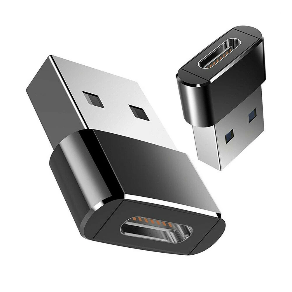 Переходник с USB папа на мама Type-C адаптер для смартфонов Huawei Samsung Android | Электроника