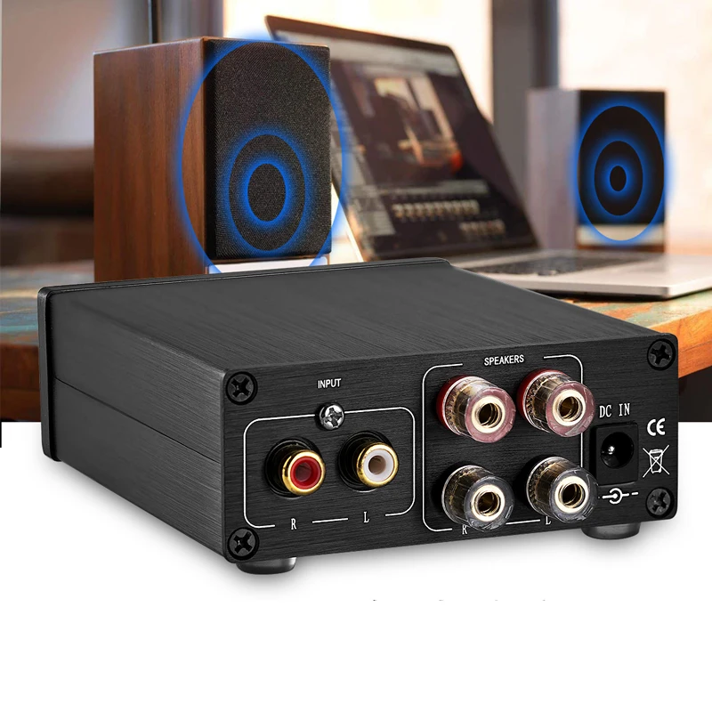 TPA3116 мини 200 Вт Цифровой аудио усилитель мощности 2 0 каналов класса D Hi-Fi стерео 20