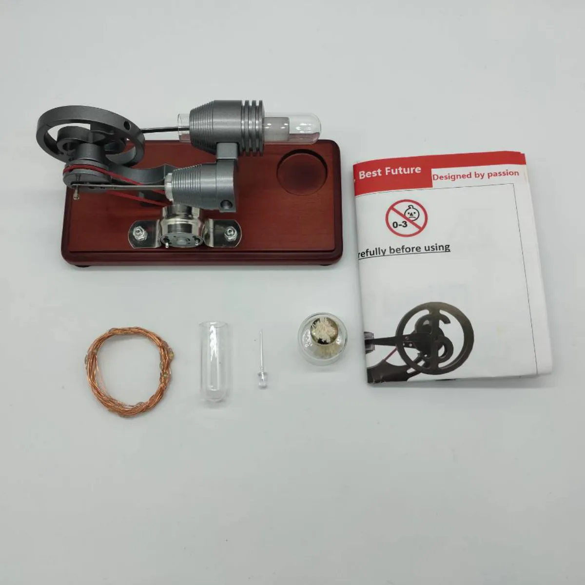 Новая модель двигателя с горячим воздухом электрический генератор