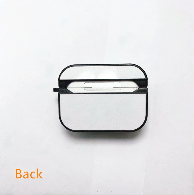 Free shipping  Blank sublimation airpods proPC case material can be double-sided heat transfer printing DIY new styles 15pcs/lot