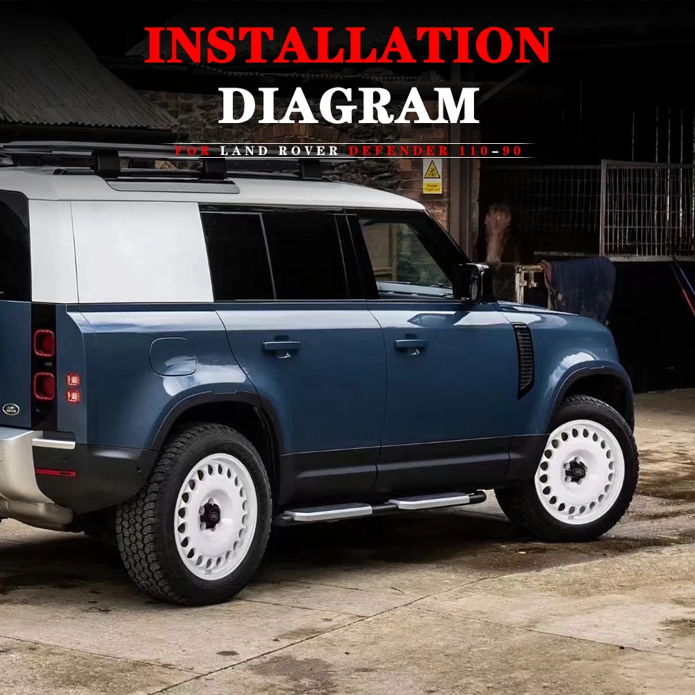 Колесные диски из алюминиевого сплава для Land Rover Defender 2020 размер 20x9 0 5 * 120PCD 4x4