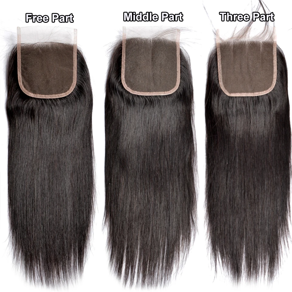 30 дюймов пучки с закрытием прямые человеческие волосы Maxine Remy наращивание волос 40