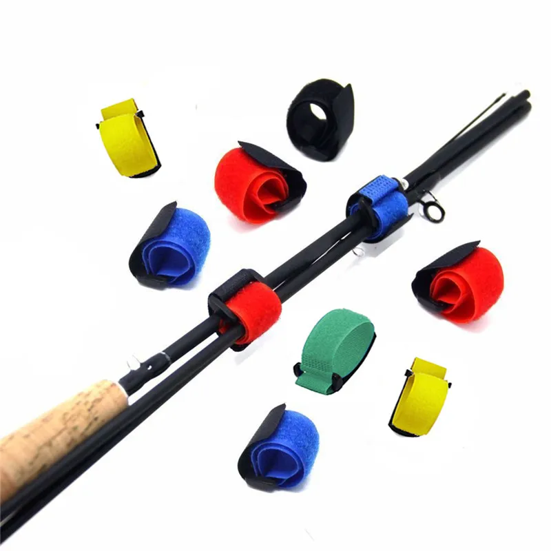 5 шт. многоразовые удочку галстук ремень кофр для подтяжки крепежа на застежке