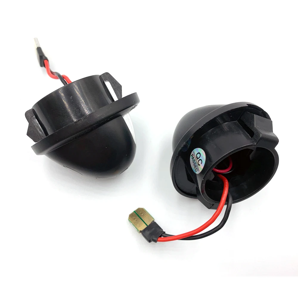 2 шт. красный неоновый светящийся светодиодный светильник для номерного знака Ford