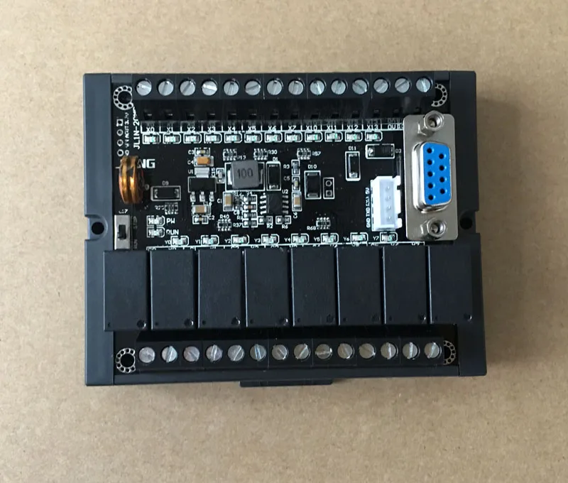 Программируемый контроллер PLC DC 24V регулятор ПЛК FX1N 20MR промышленный контрольный