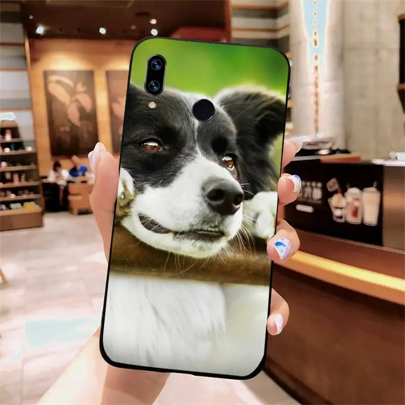 

Border Collie Dog Breed Phone Case For Xiaomi Redmi note 7 8 9 t k30 max3 9 s 10 pro lite