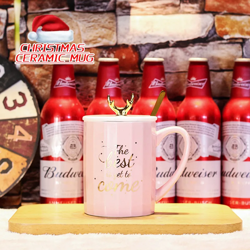 

Outdoor Coffee Mug Cup Christmas Ceramic Breakfast Luxury Coffee Mug Cute Small Travel Canecas De Porcelana Coffee Mug Luxury