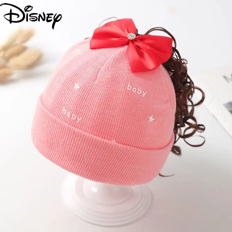 

Disney Autumn and Winter Fashion New 2021 Cute Wild Thickened Warm Baby Wig Female Baby Sweater