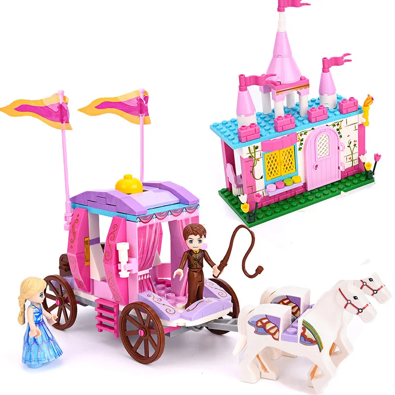 Принцесса кирпичные игрушки строительные блоки Совместимые lego кирпичи фигурки |