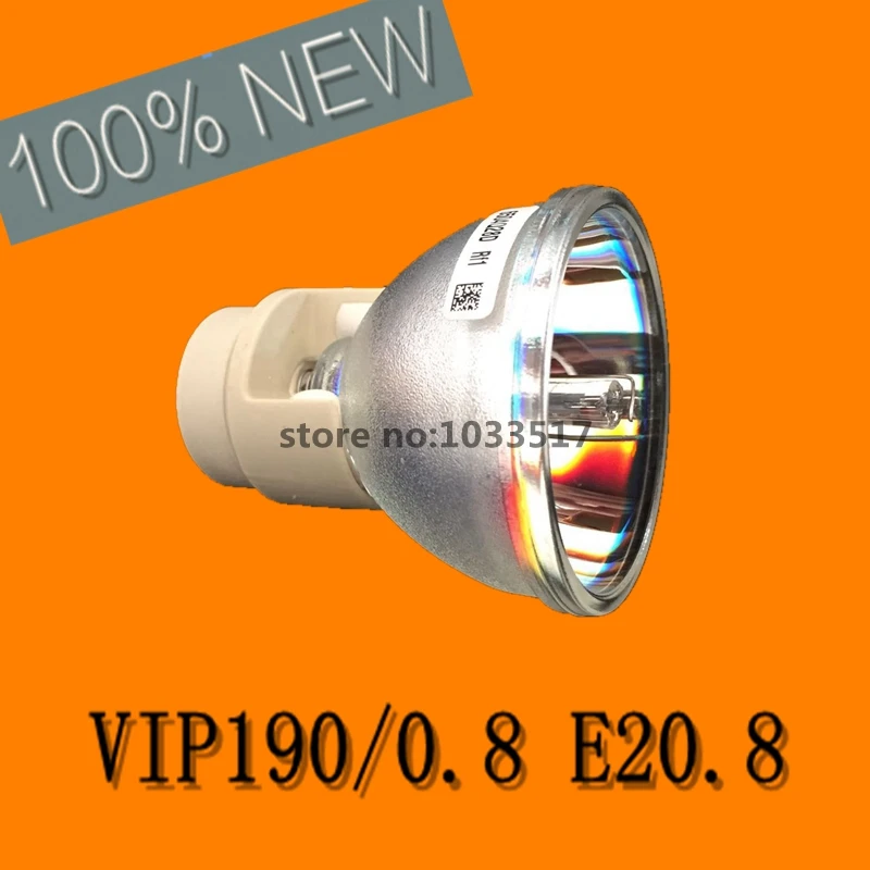 

Новая голая лампа VIP190/0,8 E20.8 для Vivitek
