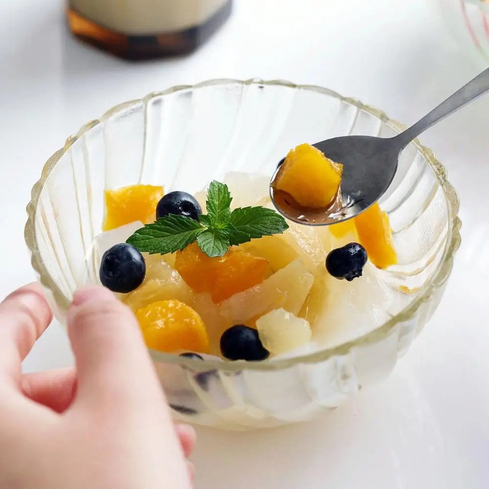 Стеклянные миски для домашнего мороженого десерты фруктовый салатник Корейская