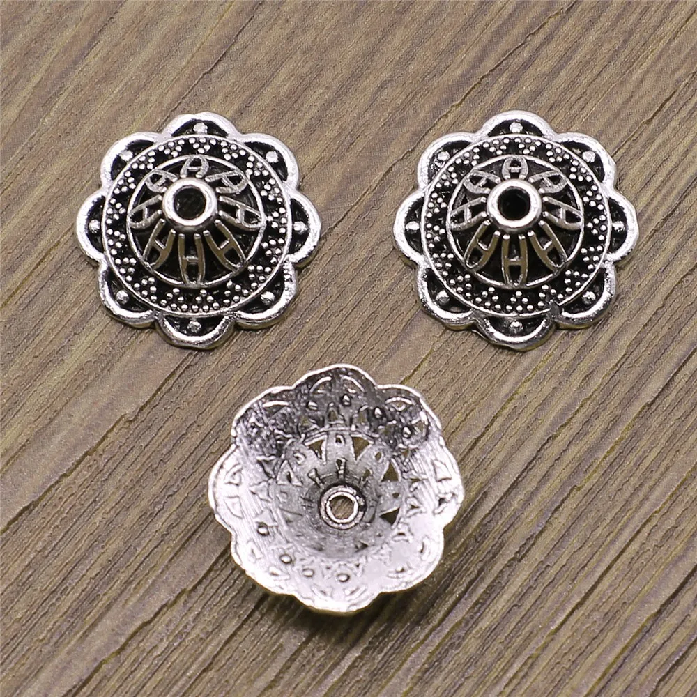 

10pcs 18x18x8mm Bead Caps For Jewelry Making DIY Beads Caps Jewelry Finding Jewelry Accessories