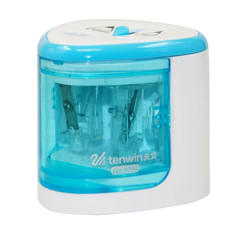 TENWIN 8004 электрическая точилка для карандашей Используйте аккумулятор с двумя