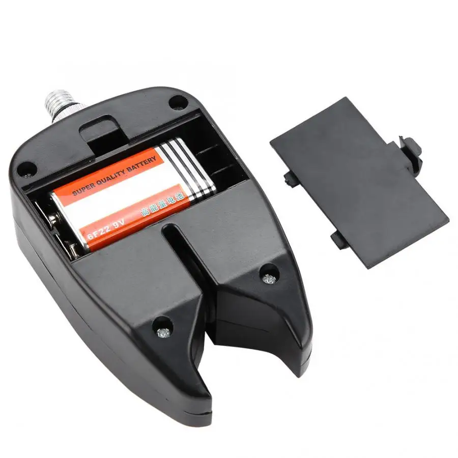 Электронный портативный звуковой сигнал тревоги для укуса рыбы + светодиодный