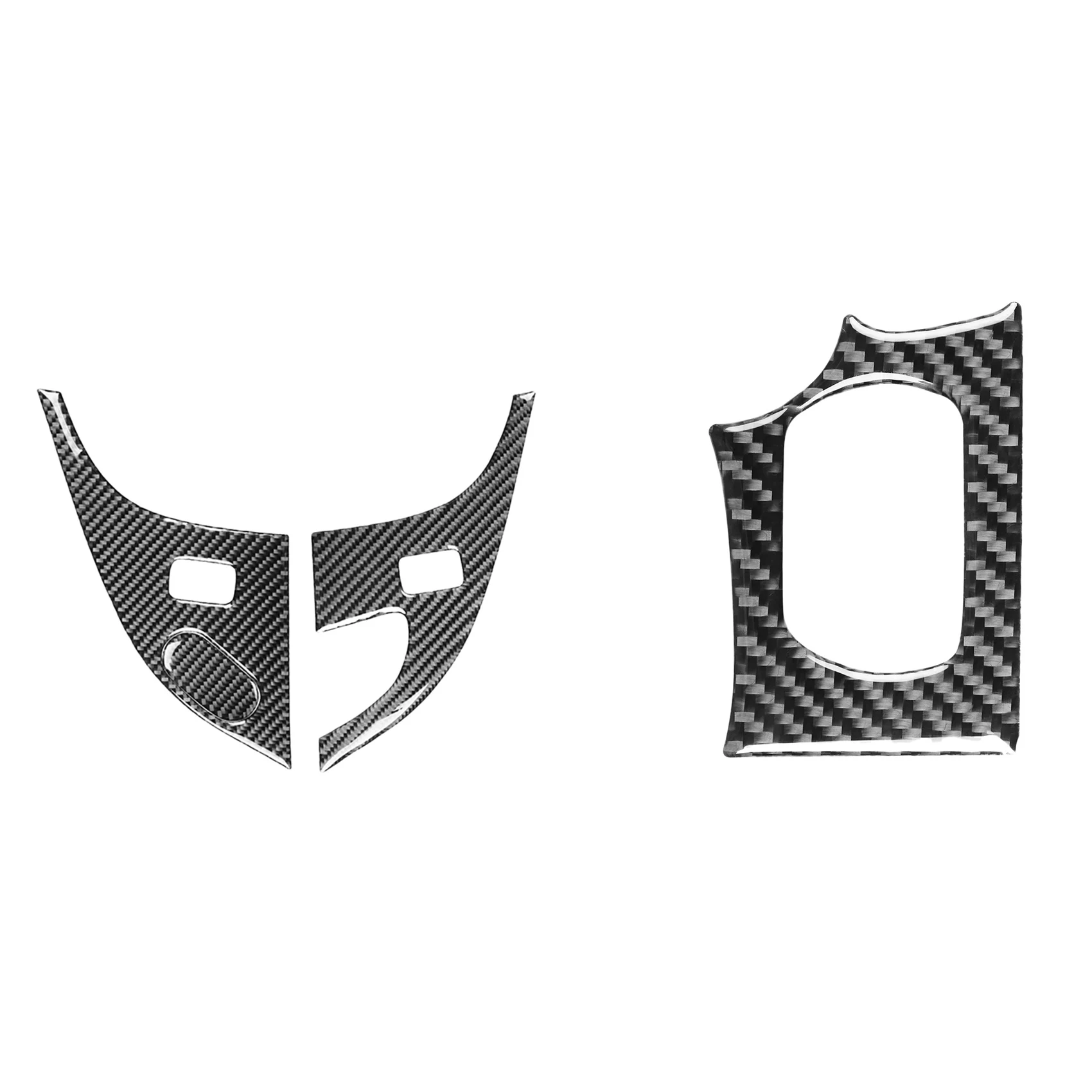 

2 Set Car Accessories: 1 Set Door Lock Panel Frame & 1 Pcs Ignition Button Start Power Switch Cover