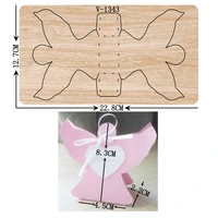 new candy box wooden dies cutting dies for scrapbooking multiple sizes v 1343