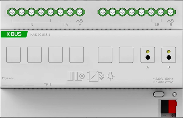 Гуанчжоу производитель GVS KNX/EIB K-bus KNX приглушенный привод Triac приглушенный привод 2 раза в KNX умный дом/Строительная система