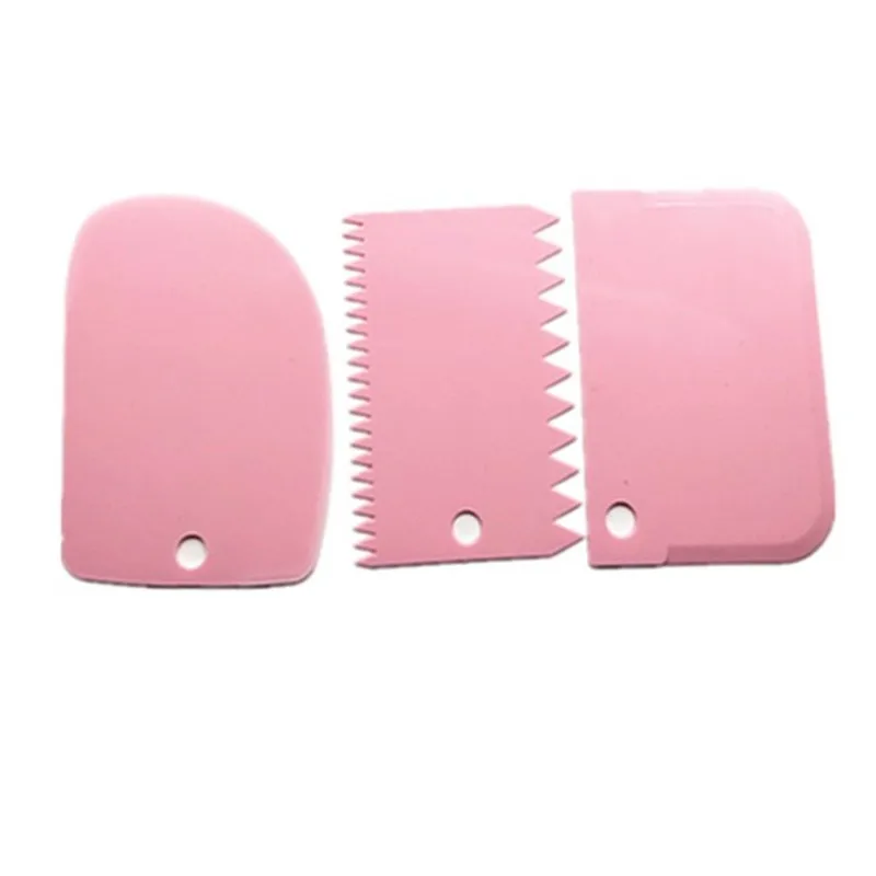 Скребок пластиковый для крема 3 шт./компл. | Дом и сад