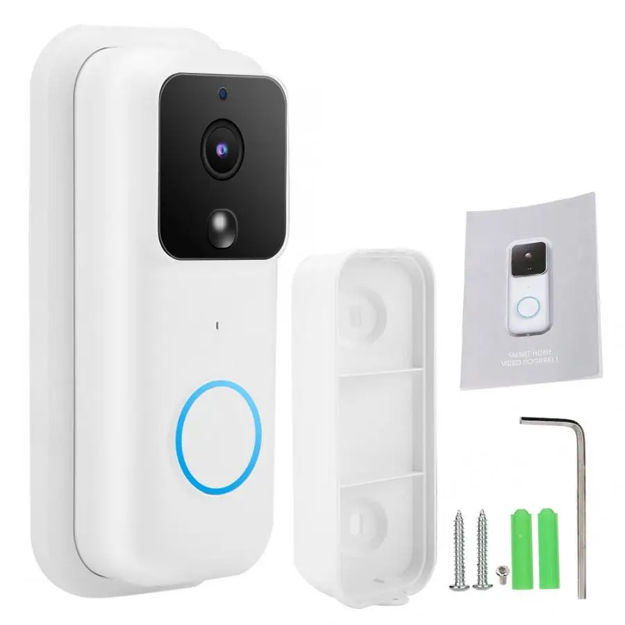 Smart WiFi Doorbell B60 1080P Wireless HD Video Intercom Infrared Night View Door Bells Home Security wifi doorbell | Обустройство