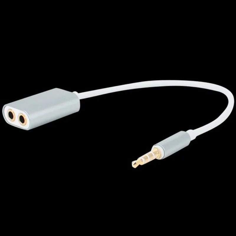 Один Папа-два Женский аудио Кабельный адаптер удлинитель линия делитель
