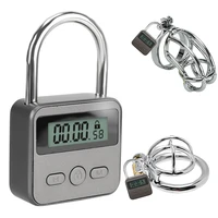 fetish restraints electronic timer digital time lock sex toys bondage timer switch erotic adult game for couples accessories