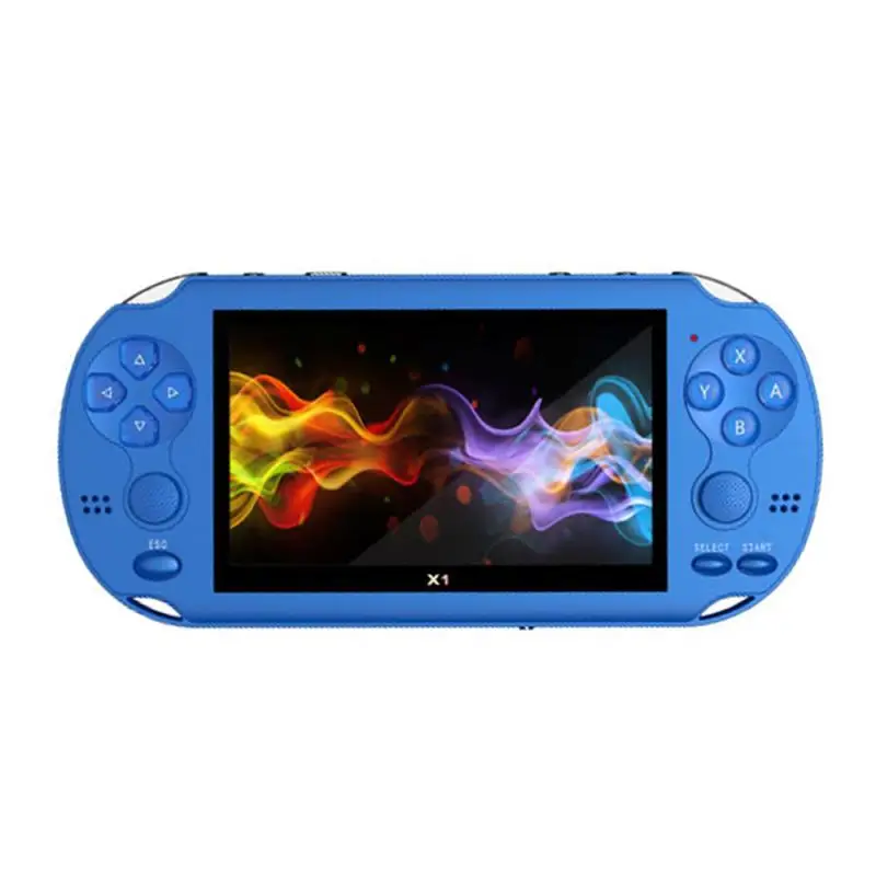 Игровая консоль X1 4 3 дюйма 8 ГБ портативная игровая PSP 128 бит ретро со встроенными