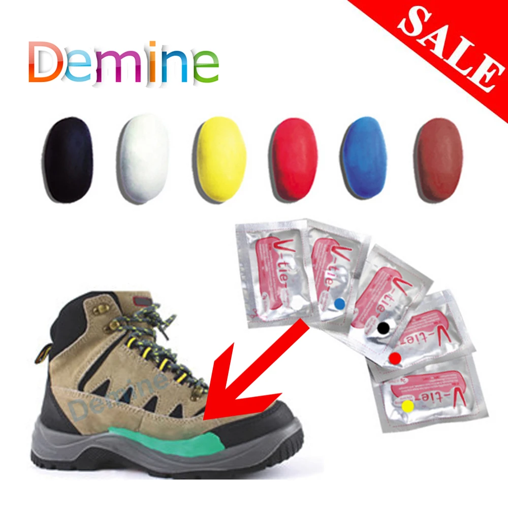 Demine 1 шт. формовочный клей для ремонта обуви, Самостоятельная установка, силиконовая грязевая фиксация вещей, пластилин, резиновые инструменты для ухода за обувью
