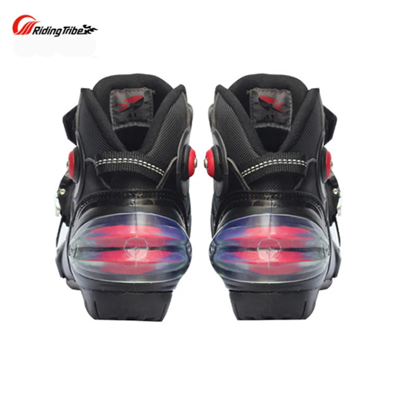 Сапоги для верховой езды из микрофибры кожаные сапоги мотокросса мотоциклетные