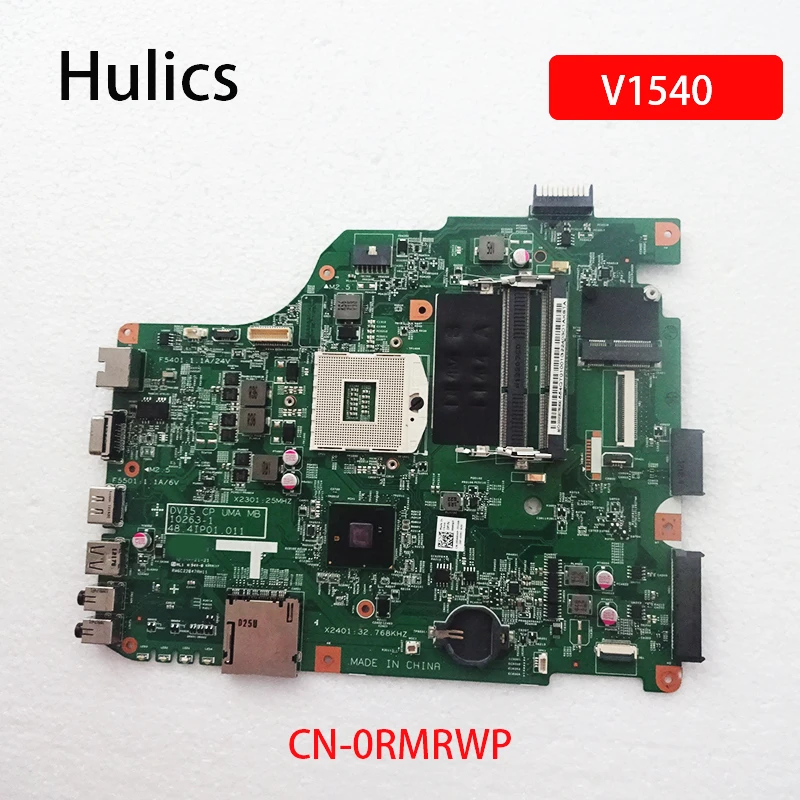 Материнская плата Hulics для ноутбука DELL Vostro V1540 1540 pavilion 48.4IP01.011 CN 0RMRWP HM57