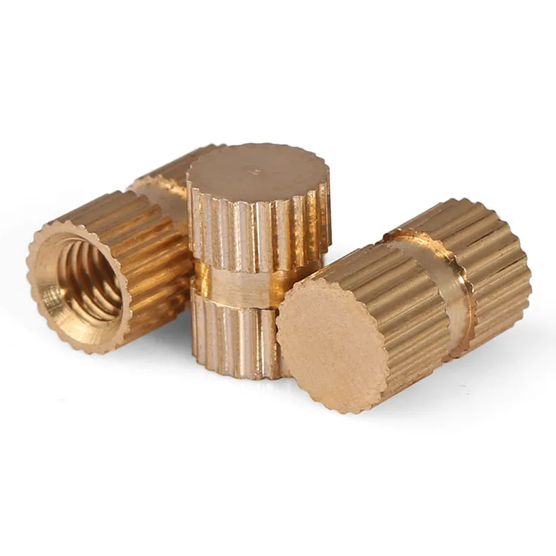 Латунная инжекционная гайка интерфейсное отверстие однопроходная медная