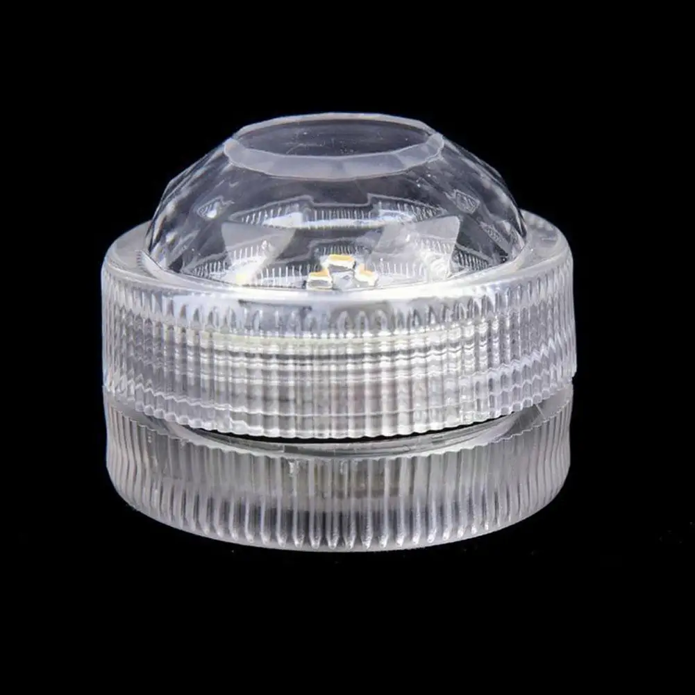 

12pcs Mini RGB LED Light Bulb Button Battery Round Lights Underwater Candle Submersible Bulb Lamp Waterproof lamps K7K8