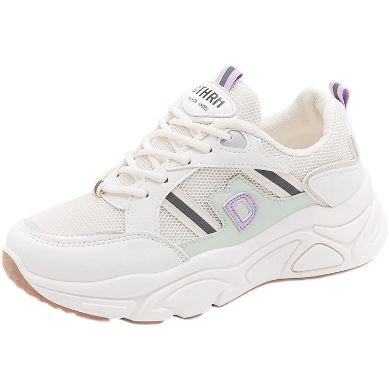 

Fashion Women Sneakers 2021 Spring Platform Mesh White Casual Sport Shoes Women High Quality Breathable Women Shoes Female