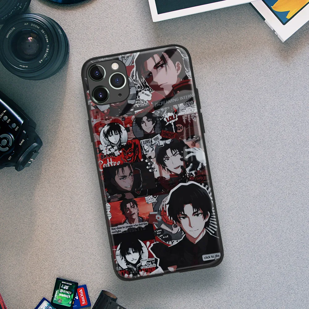 Owari No Seraph Guren Ichinose стеклянный Мягкий силиконовый чехол для телефона IPhone SE 6s 7 8 Plus X XR