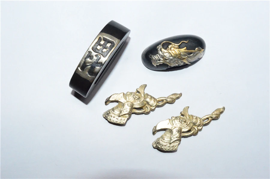 Набор высококачественных медных покрытий золотом и искусственными камнями