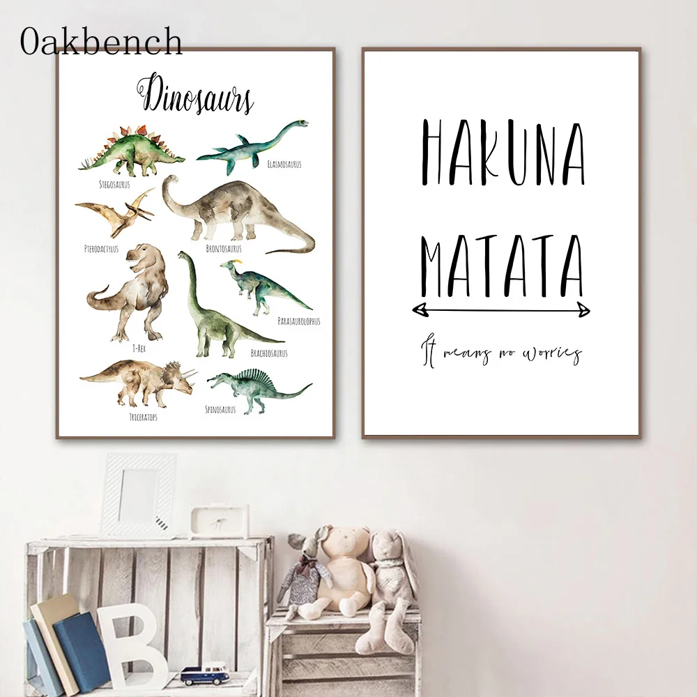 Динозавр Эволюция художественные картины Скандинавская картина на стену