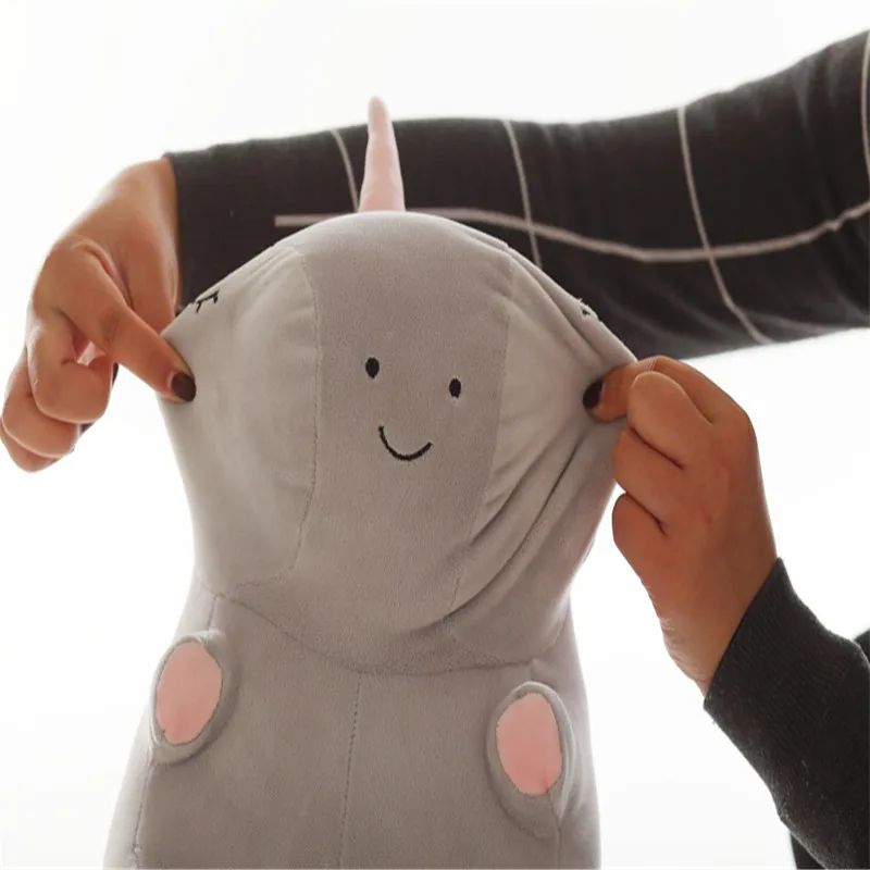 Креативный круглый толстый единорог Пегас плюшевая мягкая детская игрушка