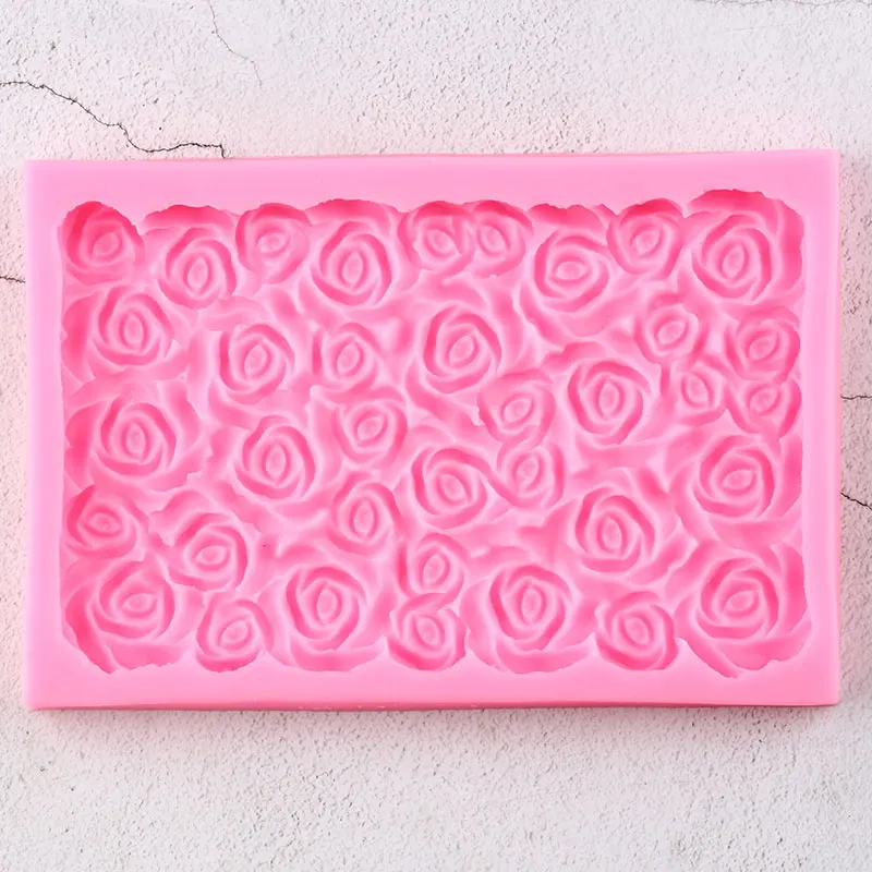 Роза кайма для торта силиконовые формы цветок кружево Свадебный кекс Топпер