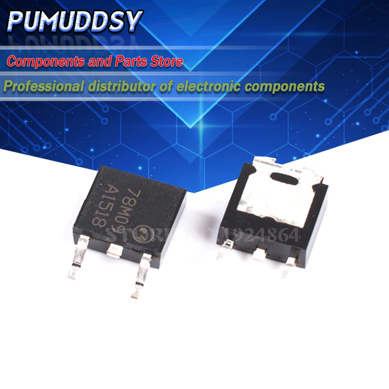 10 шт. L78M09CDT TO-252 78M09 SMD L78M09 новый и IC | Электронные компоненты принадлежности