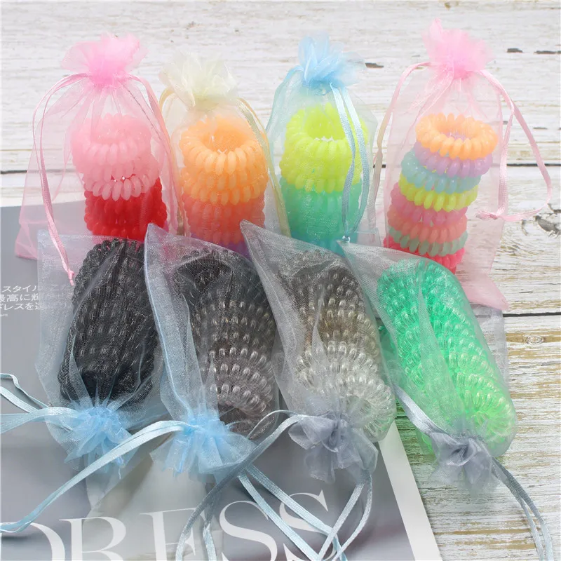 Резинки для волос женские эластичные аксессуар с держателем телефона 9 шт./3 шт.| |