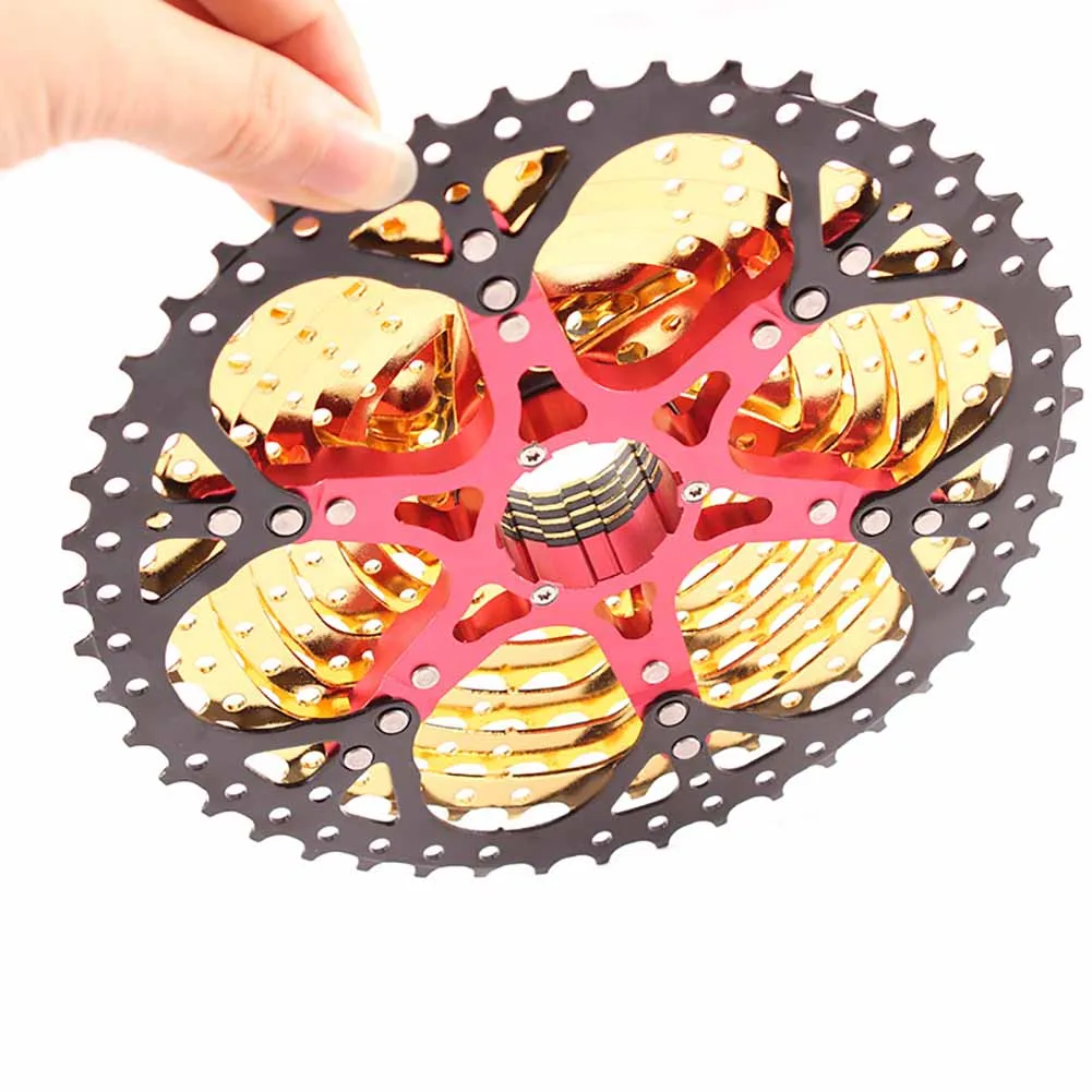 

SMLLOW 11-46T 10 Speed MTB Bike Bicycle Ultra-light Cassette Flywheel Freewheel