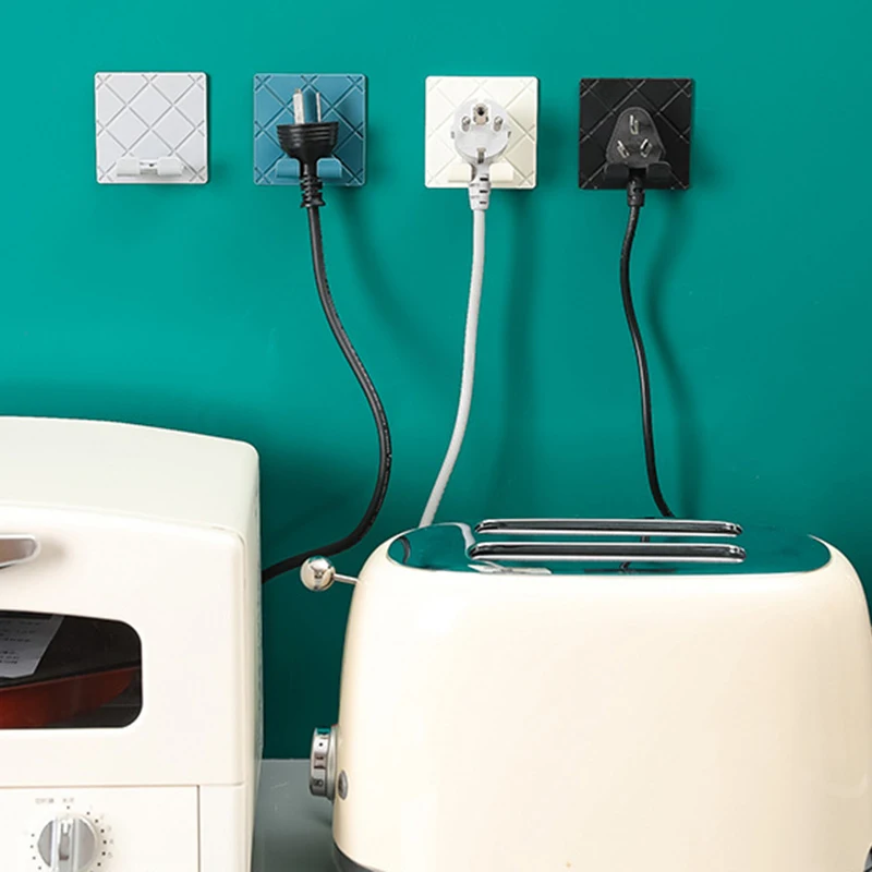 2 шт./компл. Настенный Складной Мощность штекер крюк для хранения влагостойкий