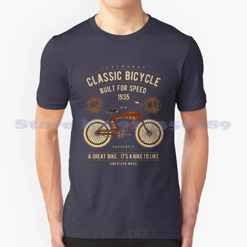 

Legendary Classic Bicycle Built For Speed Cool Design Trendy T-Shirt Tee Legendary Bike Bicycle Speed Authentic Huffy American
