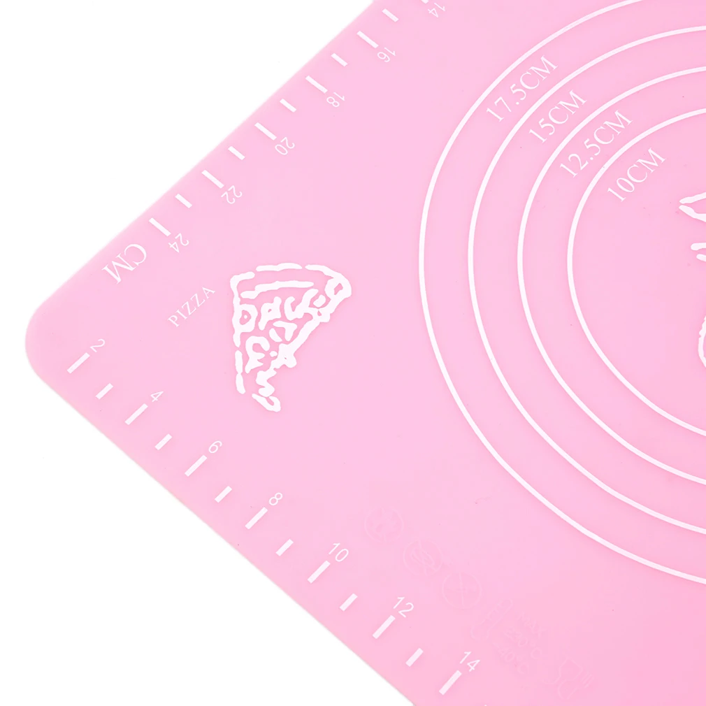 

Superior Fashion Silicone Cake Dough Pastry Fondant Rolling Cutting Mat Baking Pad Baker DIY Tool