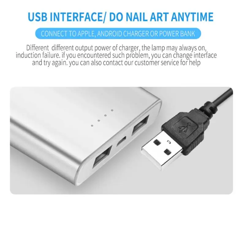 Лампа для маникюра Panda 36 Вт 12 светодиодных шариков лампа ногтей высокое качество