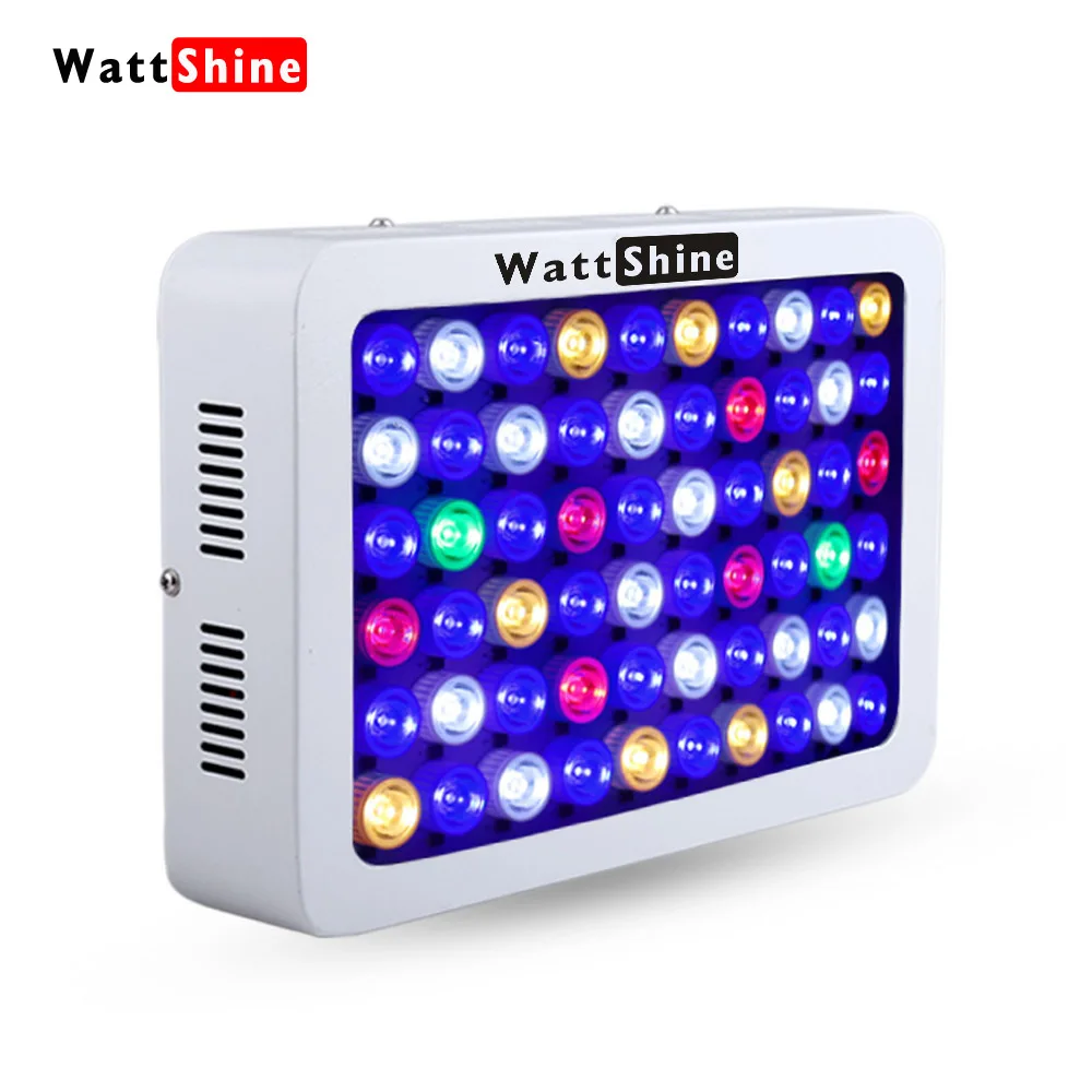 

Fish Freshwater Saltwater Aquarium Lamp Dimmable Led Grow Lights 180W for Fish Tank Marine Reef Coral Aquatic Plants Lighting