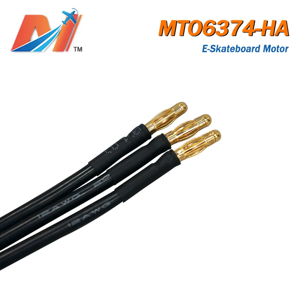 Maytech 3000w 12S 6374 90KV электродвигатель для электрического скейтборда из углеродного
