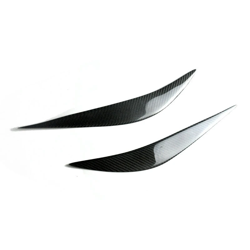 Углеродное волокно фары для бровей век наклейка Накладка BMW 4 Серии F80 M3 F82 F83 M4 2014