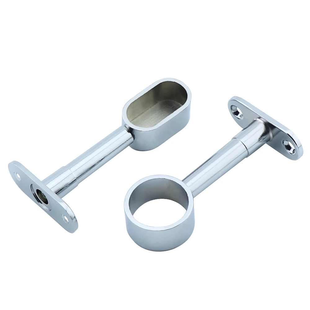 2 шт./лот кронштейн из нержавеющей стали направляющая для одежды фланцевое