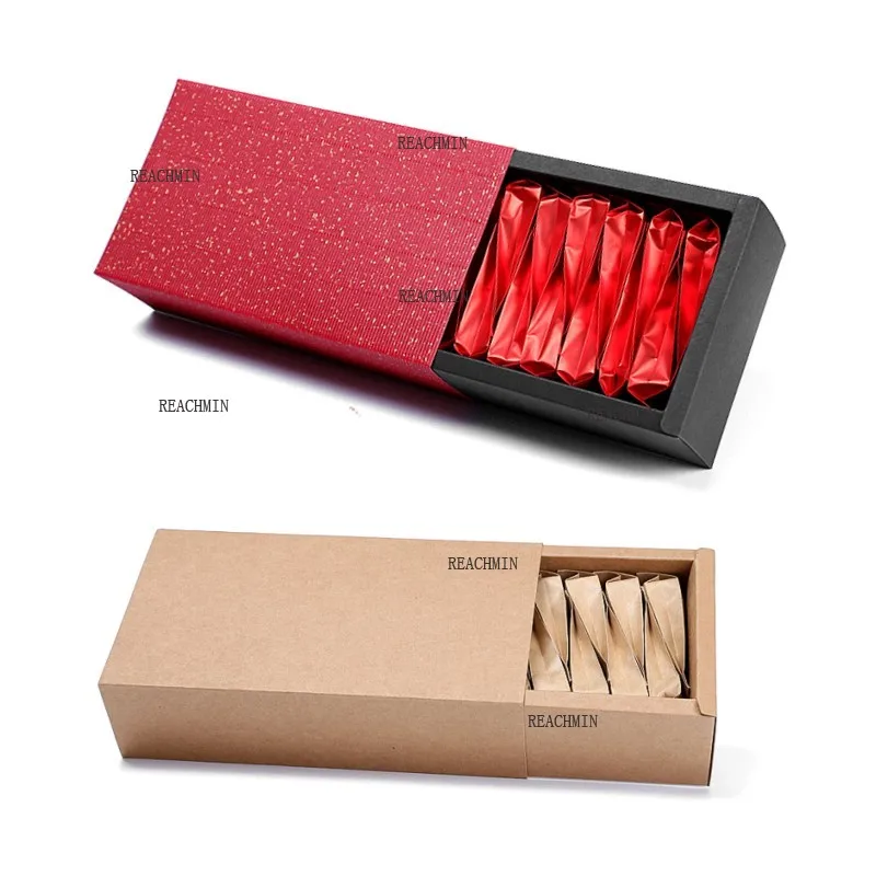 10 шт. хорошие подарочные упаковочные коробки из крафт-бумаги свадебные для